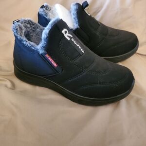 R Fashion Women's Black Winter Shoes